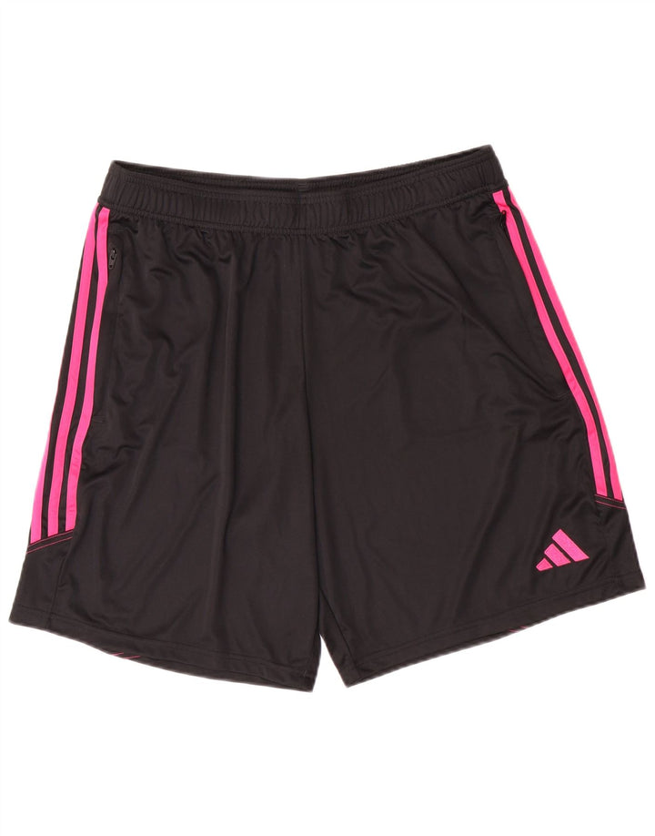 ADIDAS Pantalones cortos deportivos Aeroready para hombre Poliéster negro grande