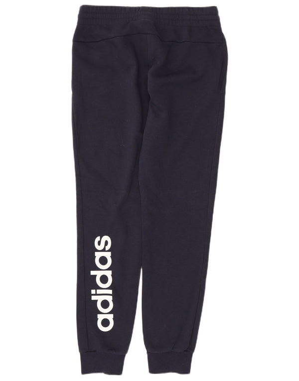 ADIDAS Pantalones de chándal para mujer Joggers UK 12/14 Medium Azul marino