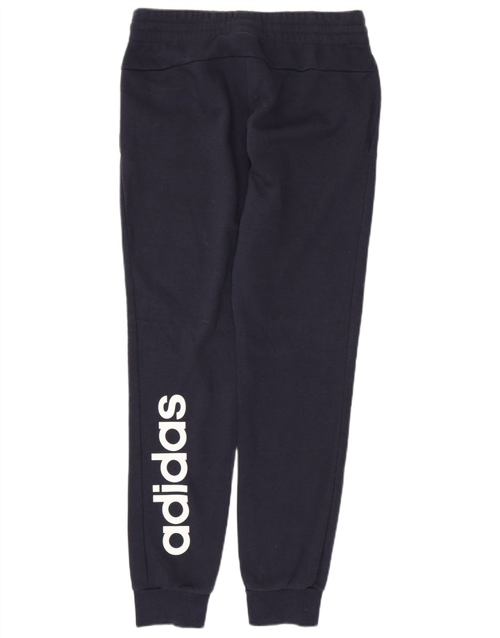 ADIDAS Pantalones de chándal para mujer Joggers UK 12/14 Medium Azul marino