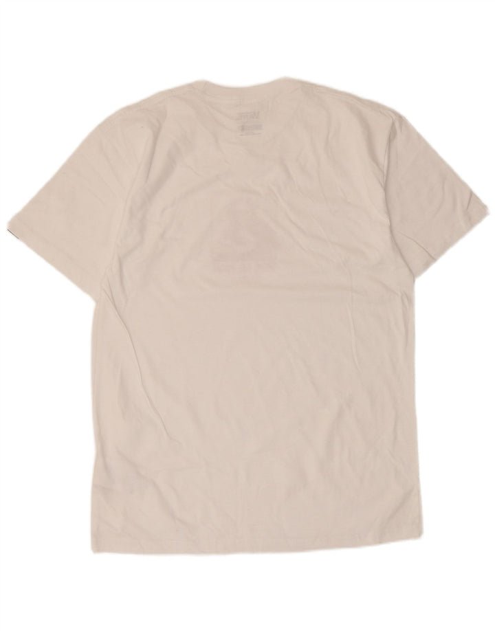Vans Camiseta con gráfico de ajuste clásico para hombre Top mediano de algodón blanco