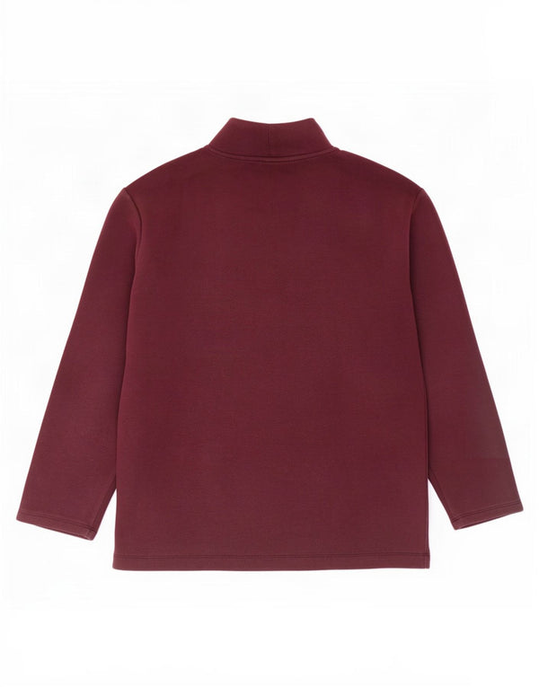 Dkny Hombre Sudadera Gráfica Jumper Small Borgoña Algodón
