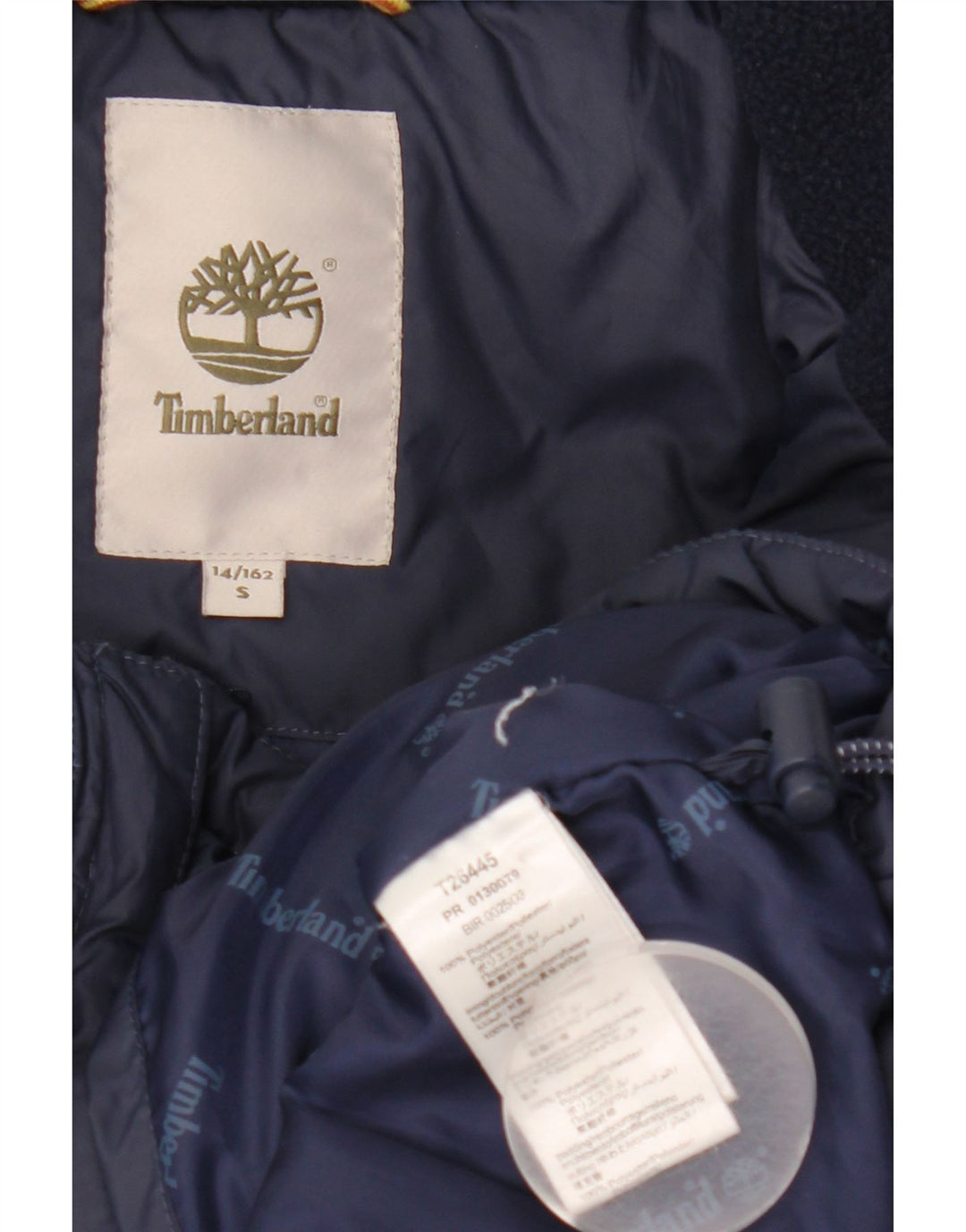 Timberland Chaqueta Acolchada Niño 13-14 Años Small Azul Marino Poliéster