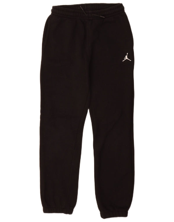 Jordan Boys Air Chándal Pantalones Joggers 12-13 años Grande Negro Algodón