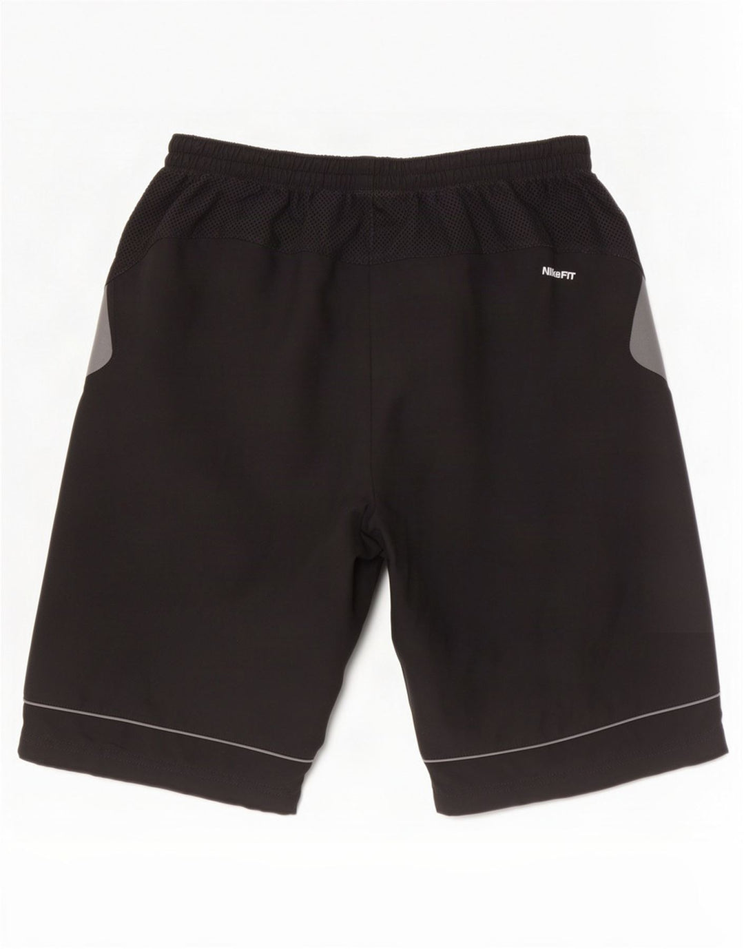 Nike - Pantalones cortos deportivos para hombre (talla pequeña), color negro y poliéster
