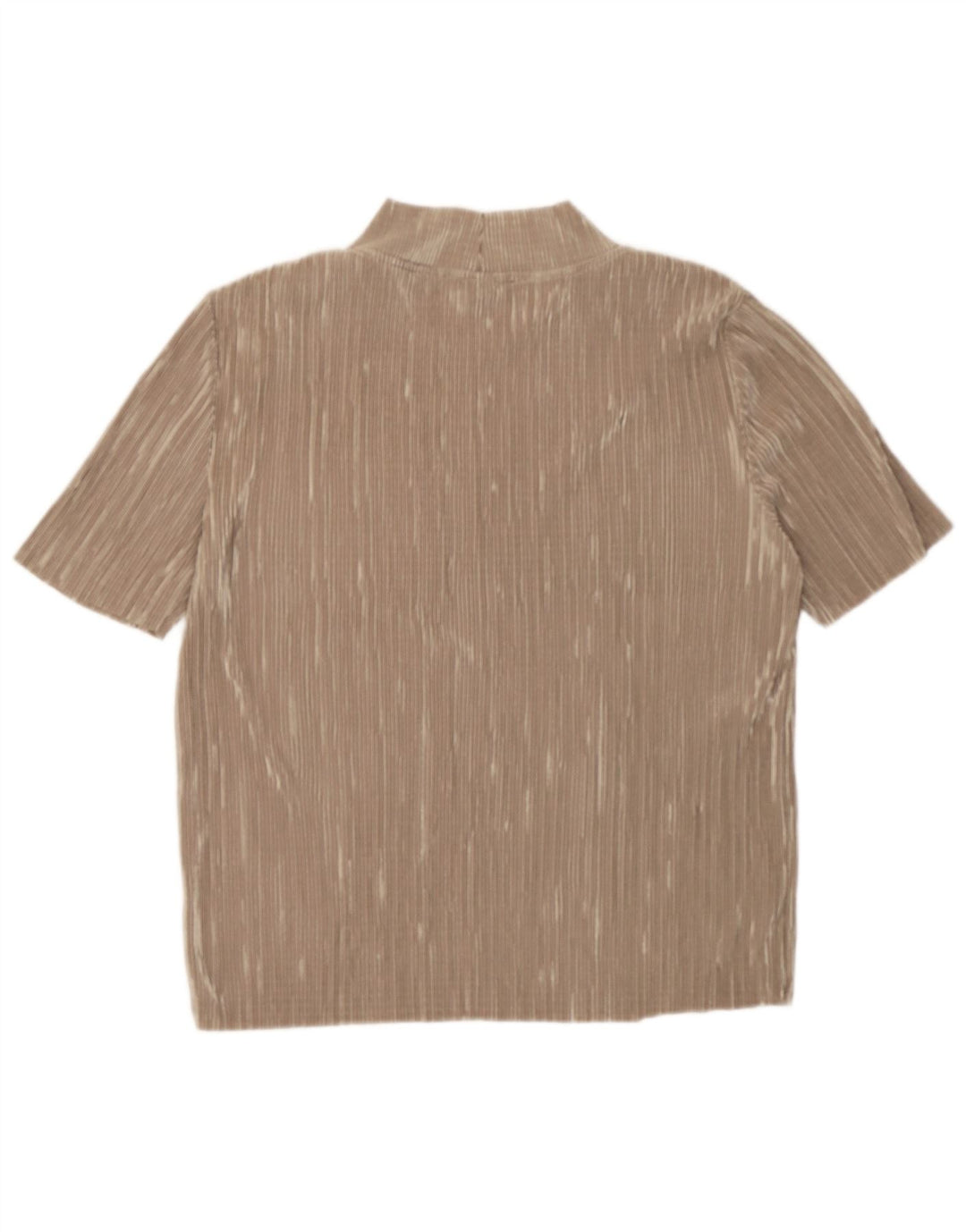 Zara Mujer Blusa Top UK 44 Medio Beige