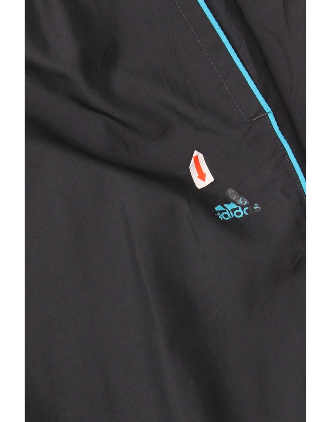 ADIDAS Pantalones de chándal para mujer UK 12 Mediano Negro Poliéster