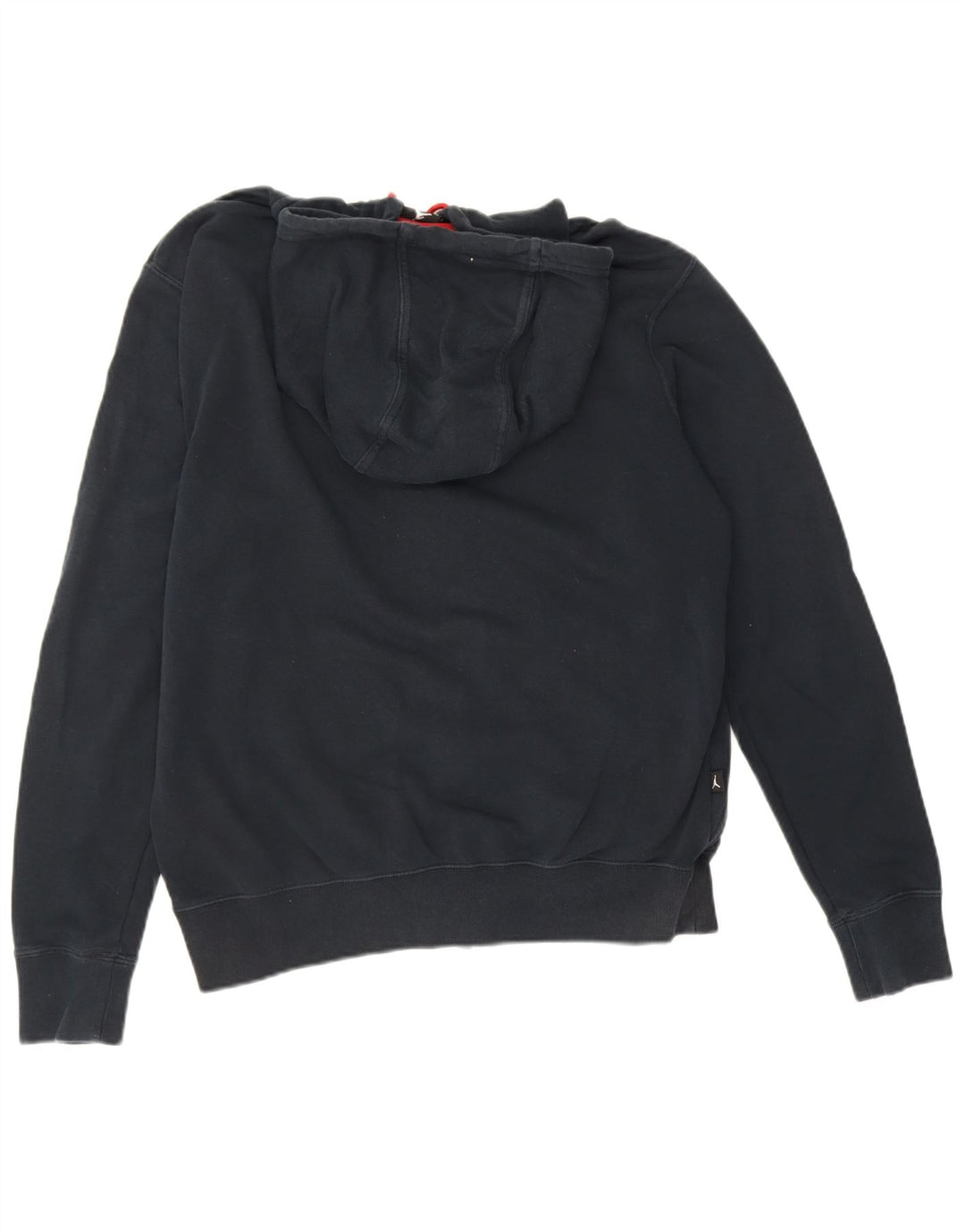 Jordan - Sudadera con capucha y cremallera para hombre, tamaño mediano, algodón azul marino