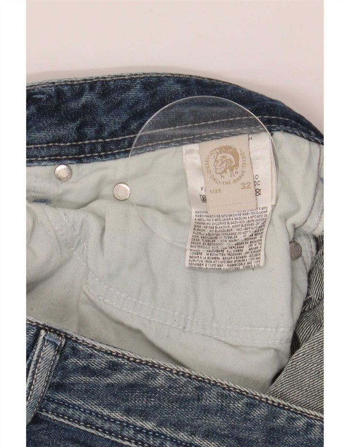 Diesel Vaqueros Bootcut desgastados para hombre W32 L32 Algodón azul