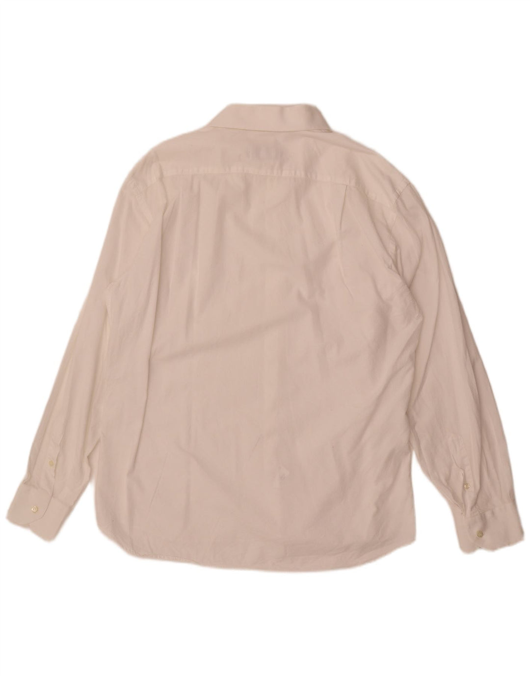 Camisa Roccobarocco Hombre Talla 17 43 XL Algodón Blanco