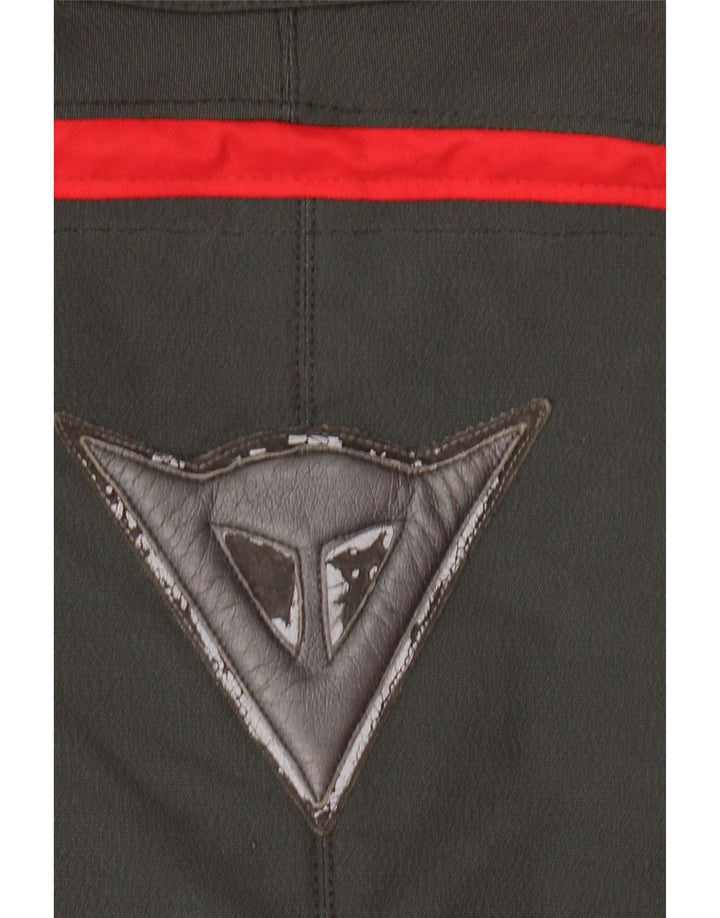 Dainese Mens Graphic Racer Jacket IT 52 Large Gris Colorblock Nylon
