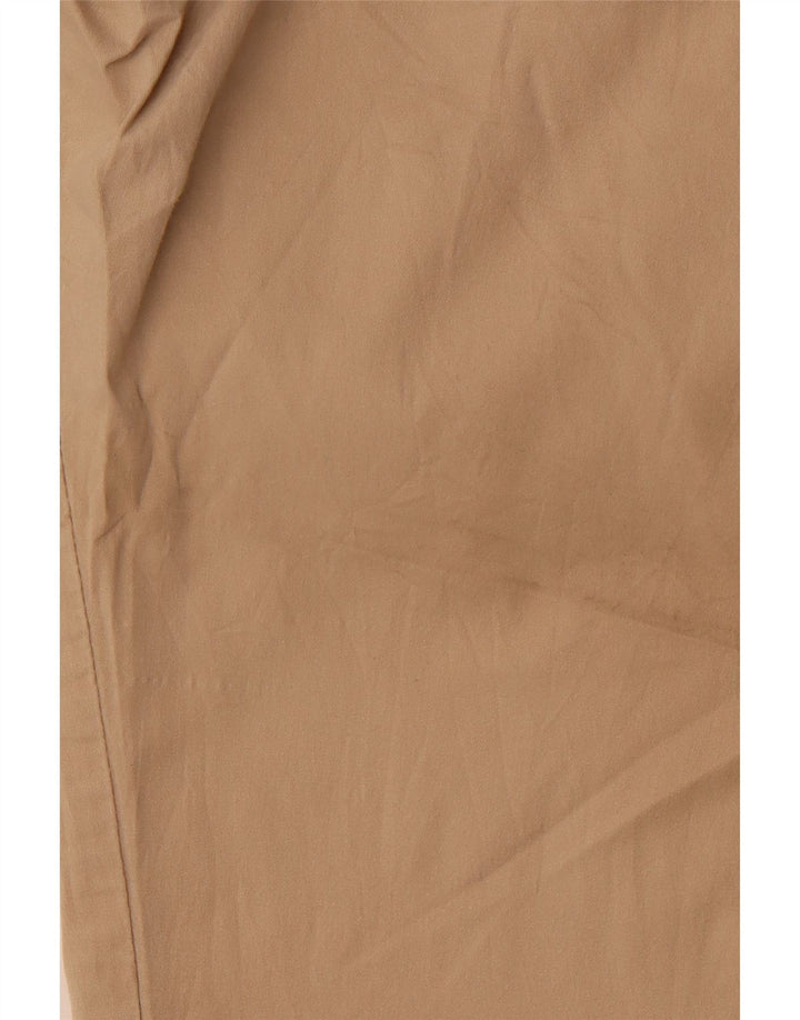 LEE Pantalones Capri Cargo de Ajuste Relajado para Mujer US 16 2XL W36 L22 Algodón Beige