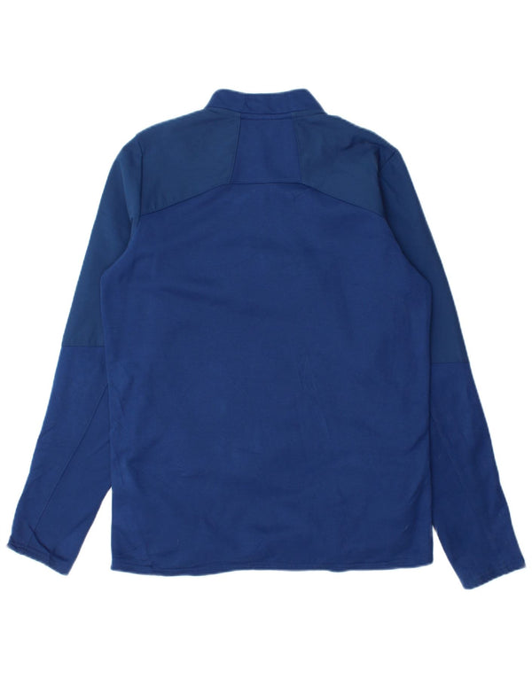 Umbro Boys Ireland Zip Neck Sudadera Jumper 12-13 años XL Azul Poliéster