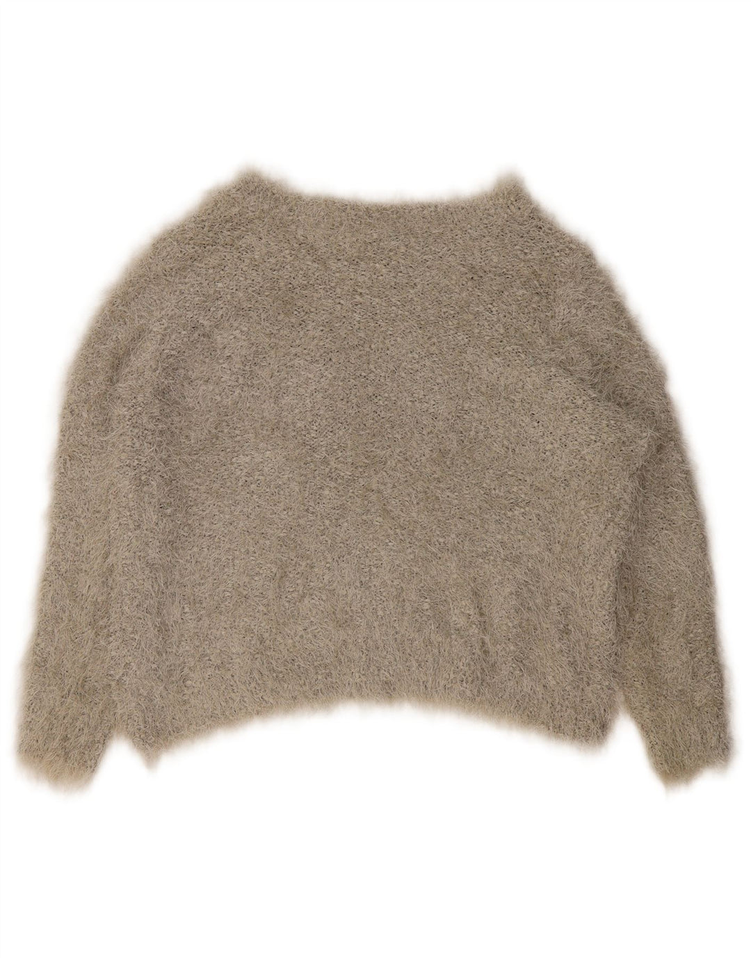 Marks & Spencer Suéter tipo jersey con cuello barco para mujer UK 46 Poliéster gris grande