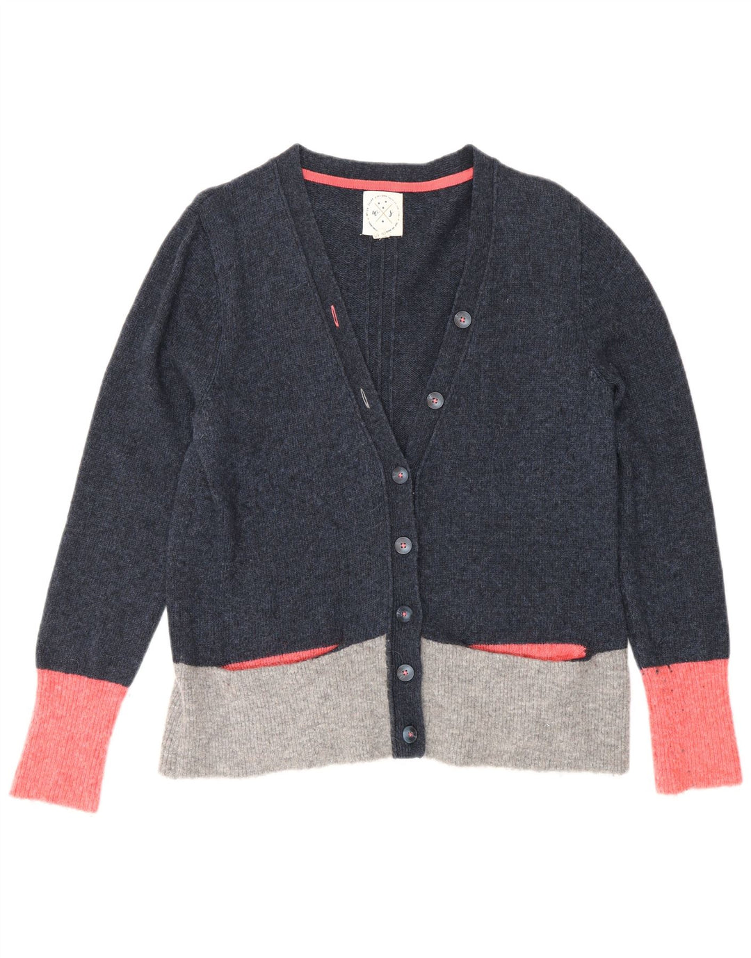 Cárdigan para mujer de White Stuff, talla grande, nailon en color azul, talla 44