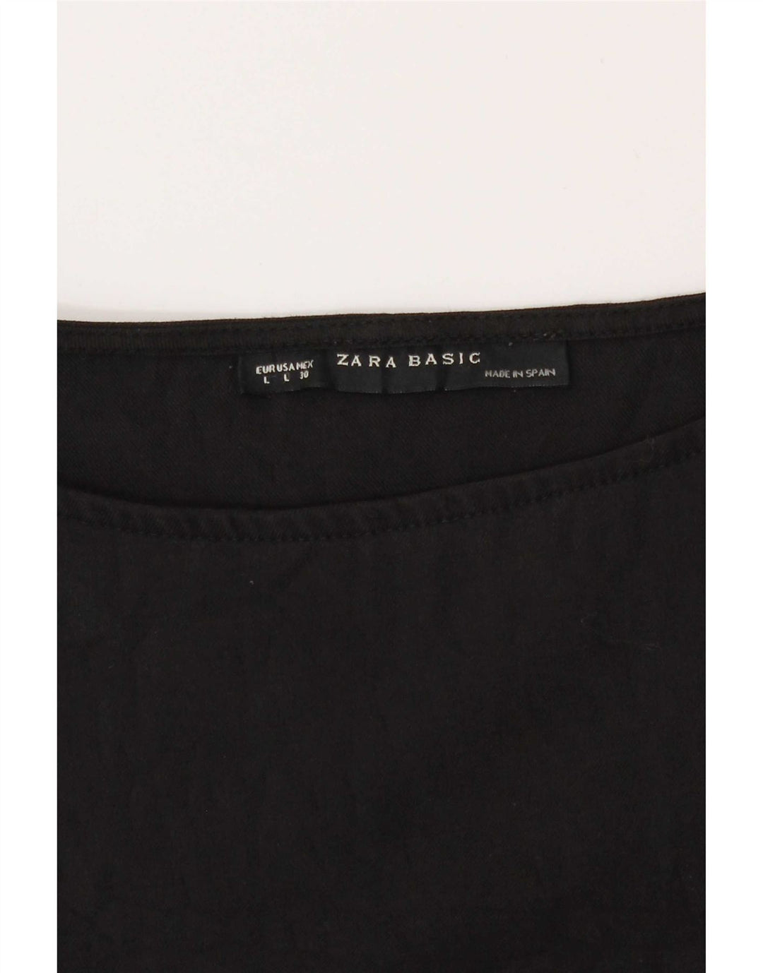 Zara Mujer Vestido Burbuja Reino Unido 46 Grande Negro