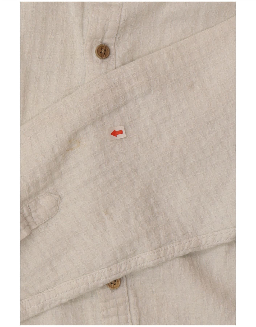 Zara Camisa Manga 3/4 Niño 9-10 Años Blanco
