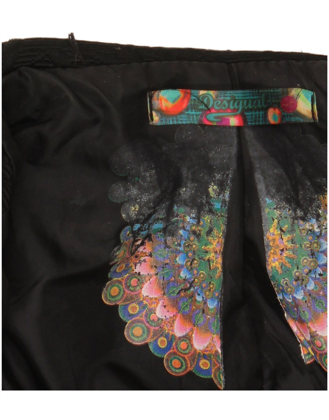 Abrigo Desigual Mujer EU 46 XL Negro