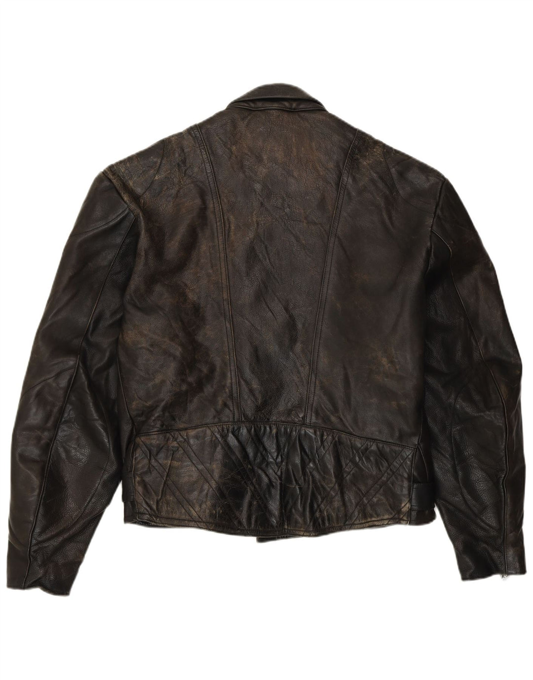 Harro Chaqueta de cuero para hombre IT 52 XL Cuero negro