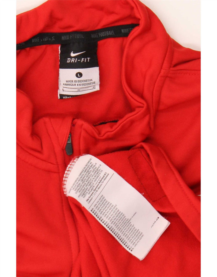 Nike FCA Augsburg - Chándal con estampado gráfico para hombre, talla grande, color rojo