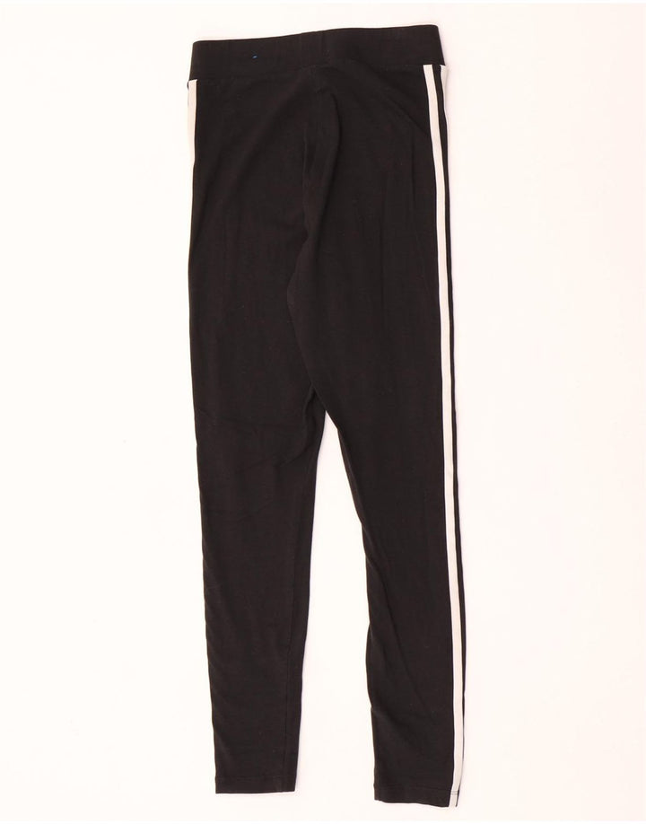 Adidas Leggings para mujer Reino Unido 8 Pequeño Algodón Negro