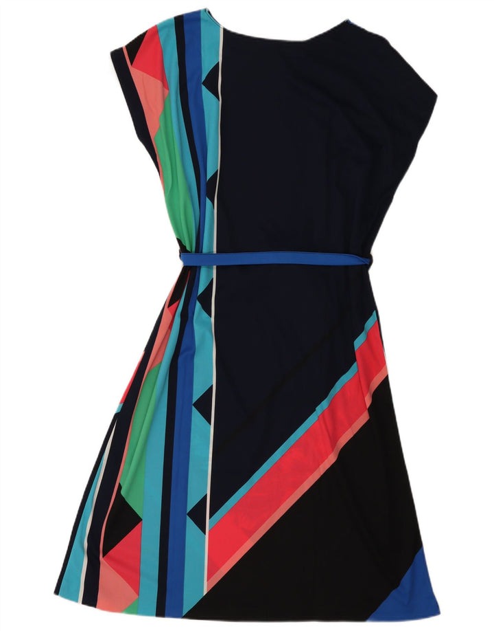 C&A Vestido acampanado para mujer UK 22 3XL Poliéster floral multicolor
