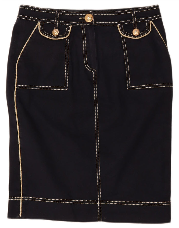 Falda Vaquera Mujer Clips W30 Medium Azul Marino Algodón