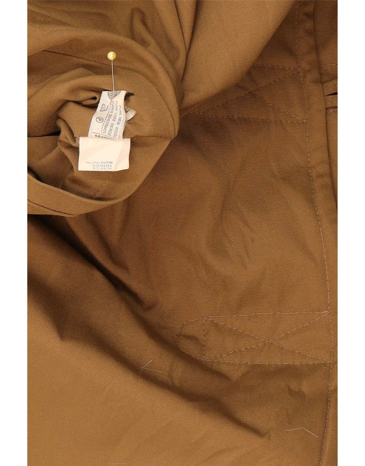Abrigo reversible vintage para mujer IT 42 Algodón beige medio