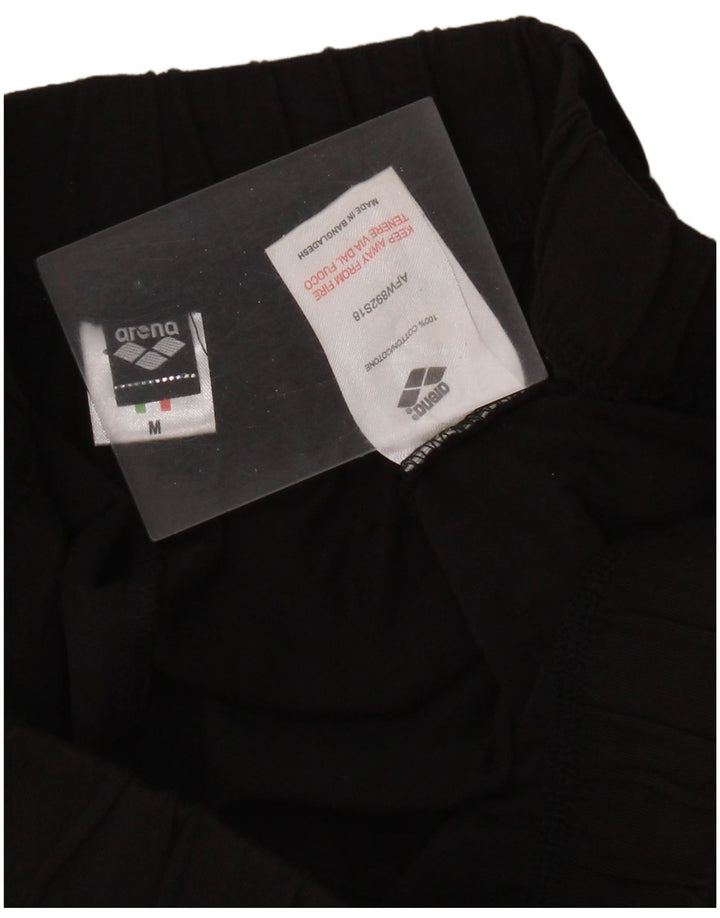 Arena Pantalones cortos deportivos para mujer UK 44 Mediano Algodón negro