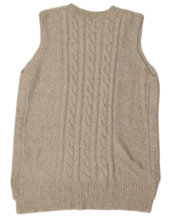 Marks & Spencer Camiseta sin mangas extragrande para mujer UK 44 Poliéster beige medio