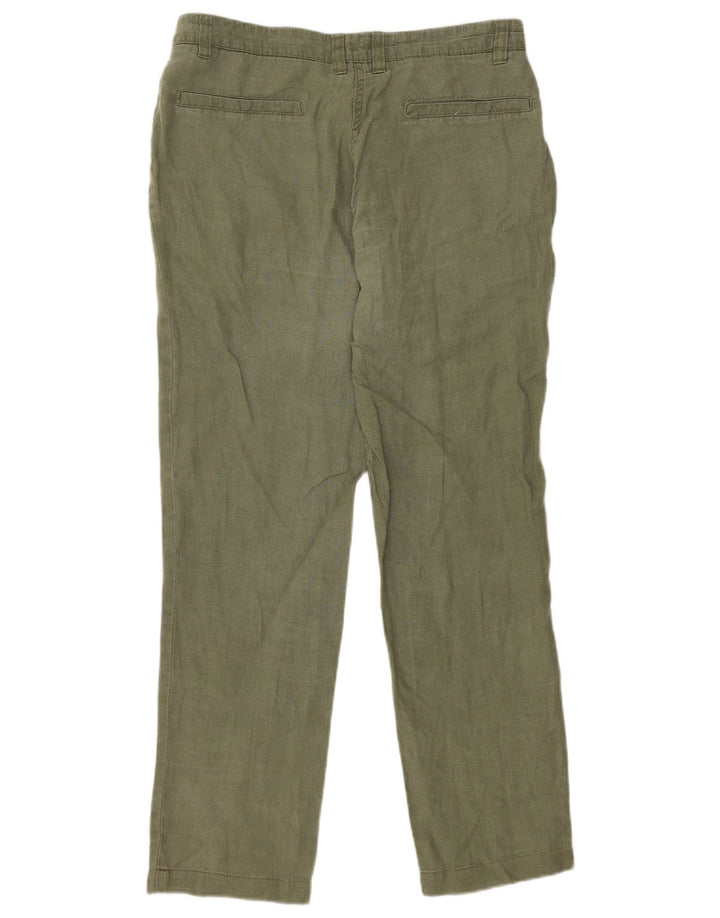 Dack's Pantalón chino recto para mujer IT 42 Medium W30 L27 Verde