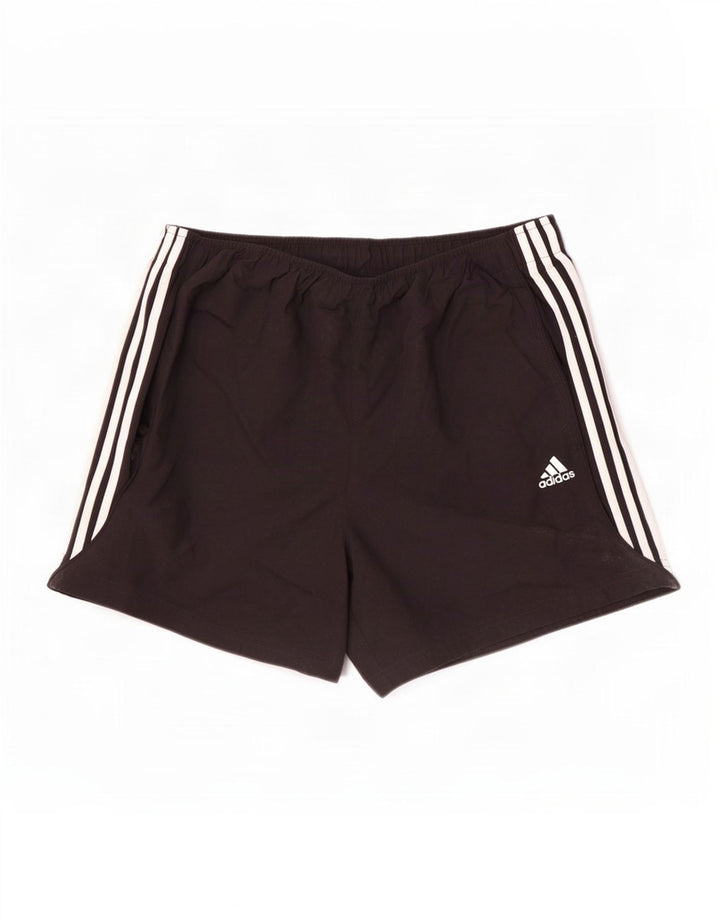 Adidas Pantalones cortos deportivos para hombre XL Negro