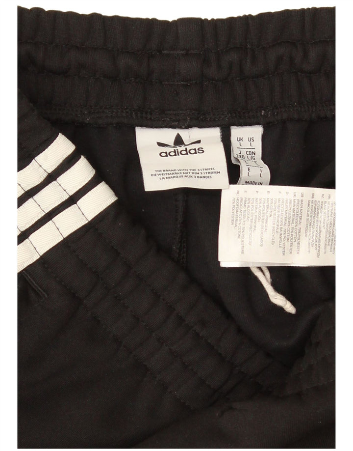 ADIDAS Hombre Chándal Pantalones Joggers Grande Negro Poliéster