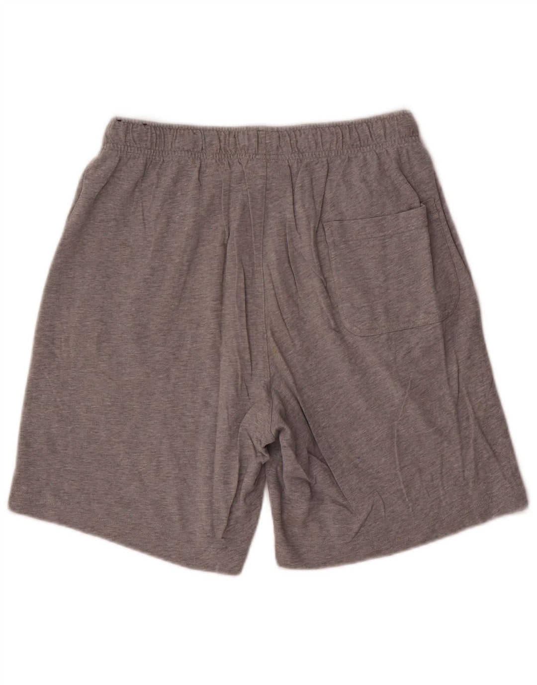 Pantalones cortos deportivos Nike para hombre de algodón gris medio