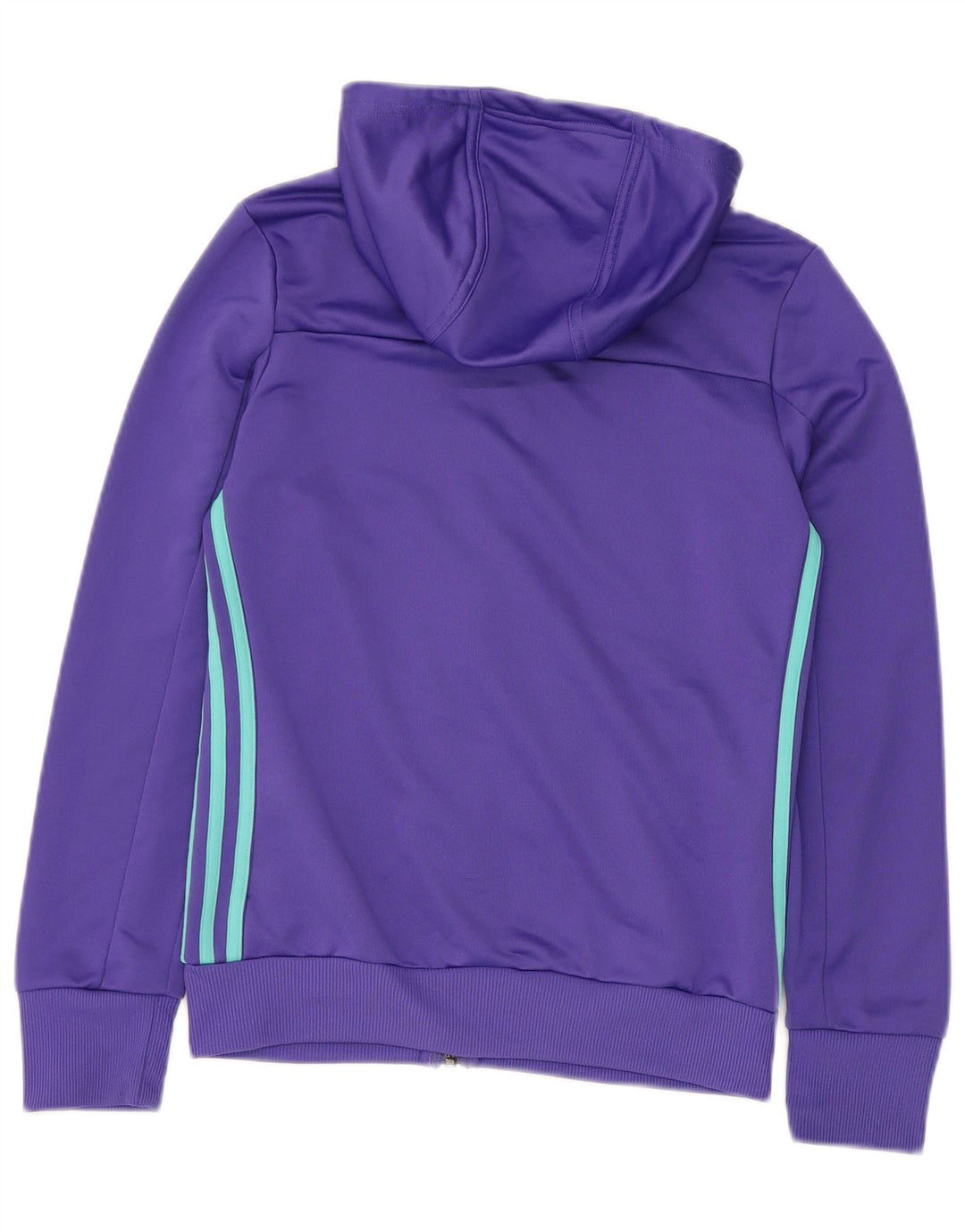 ADIDAS Sudadera con capucha y cremallera para niño 13-14 años Morado Poliéster