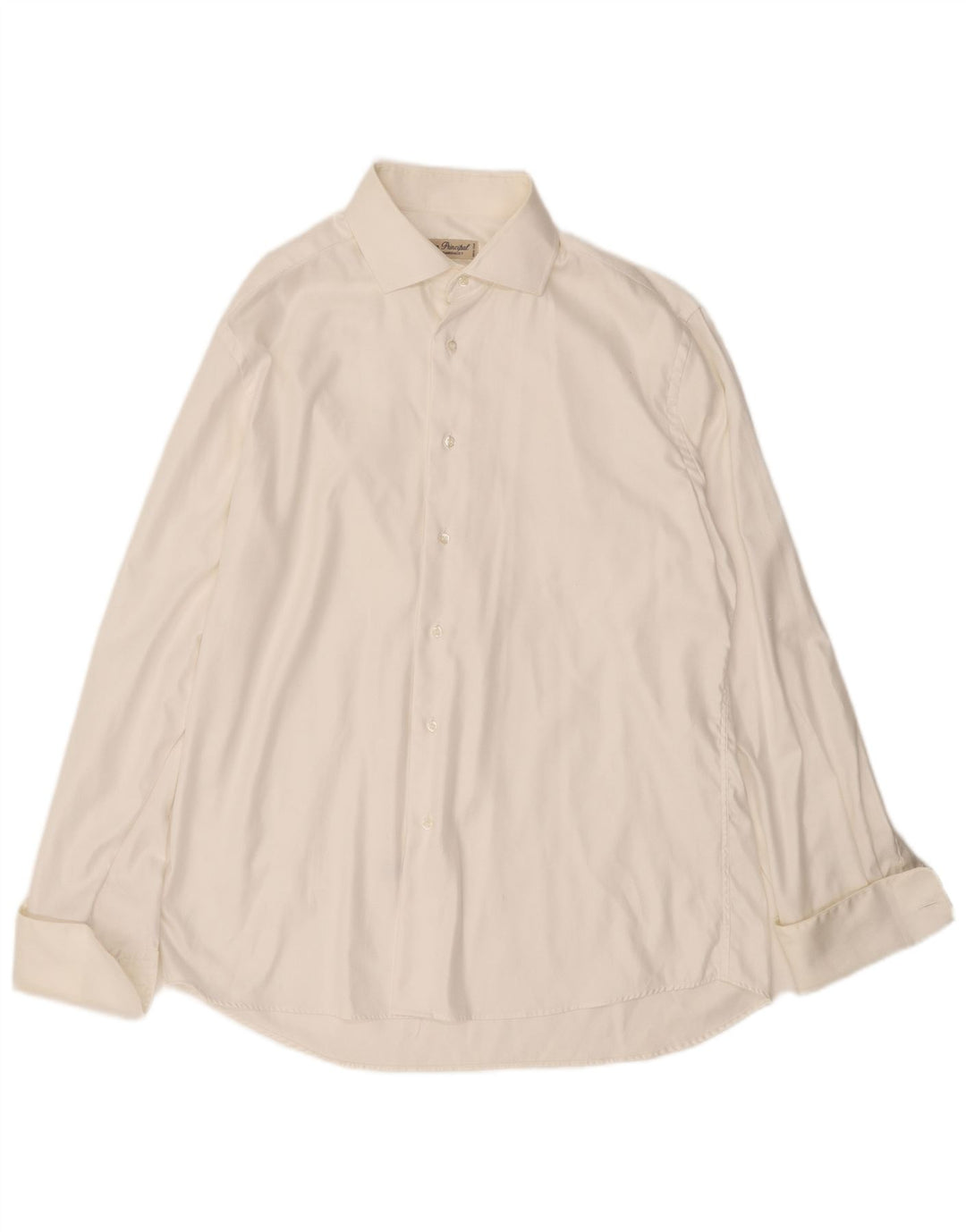 VINTAGE Camisa para hombre Talla 41 Algodón medio blanquecino