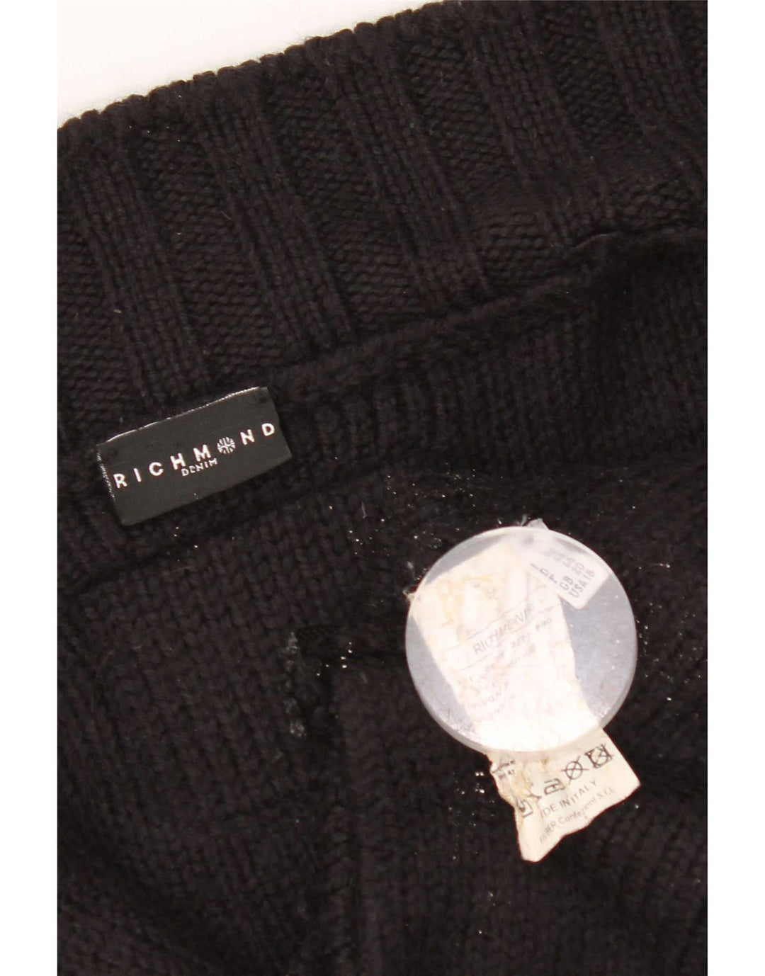Richmond - Cárdigan para mujer, talla 20, 2XL, lana negra