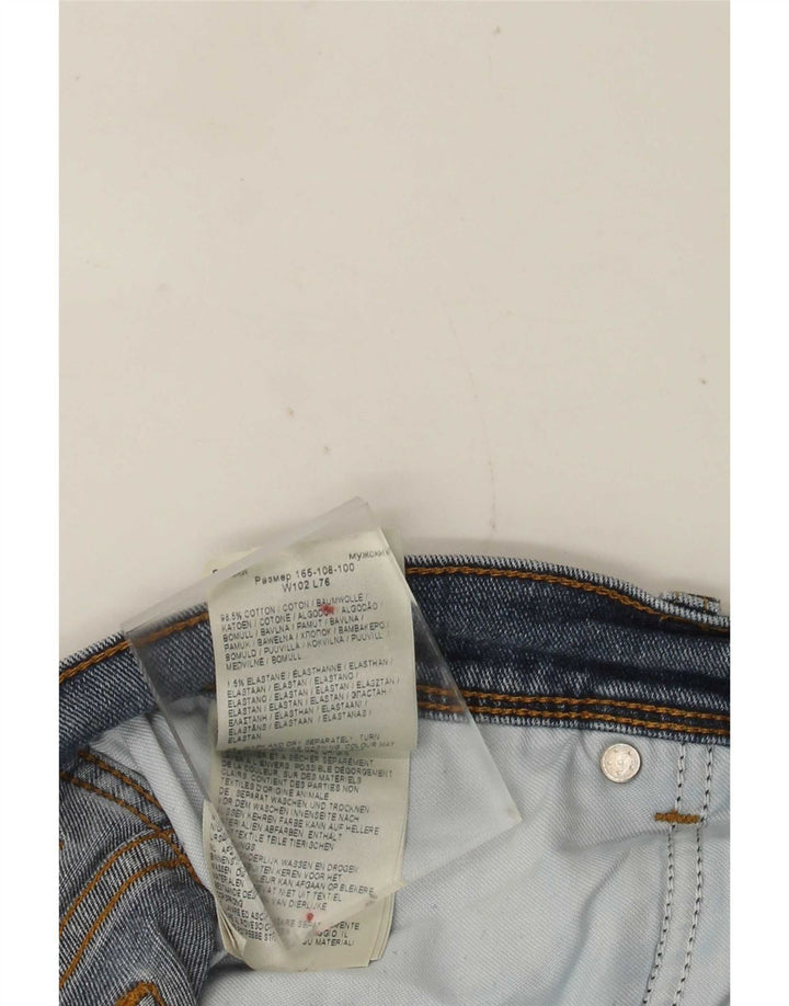 Wrangler Vaqueros Rectos Texas Para Hombre W40 L30 Algodón Azul