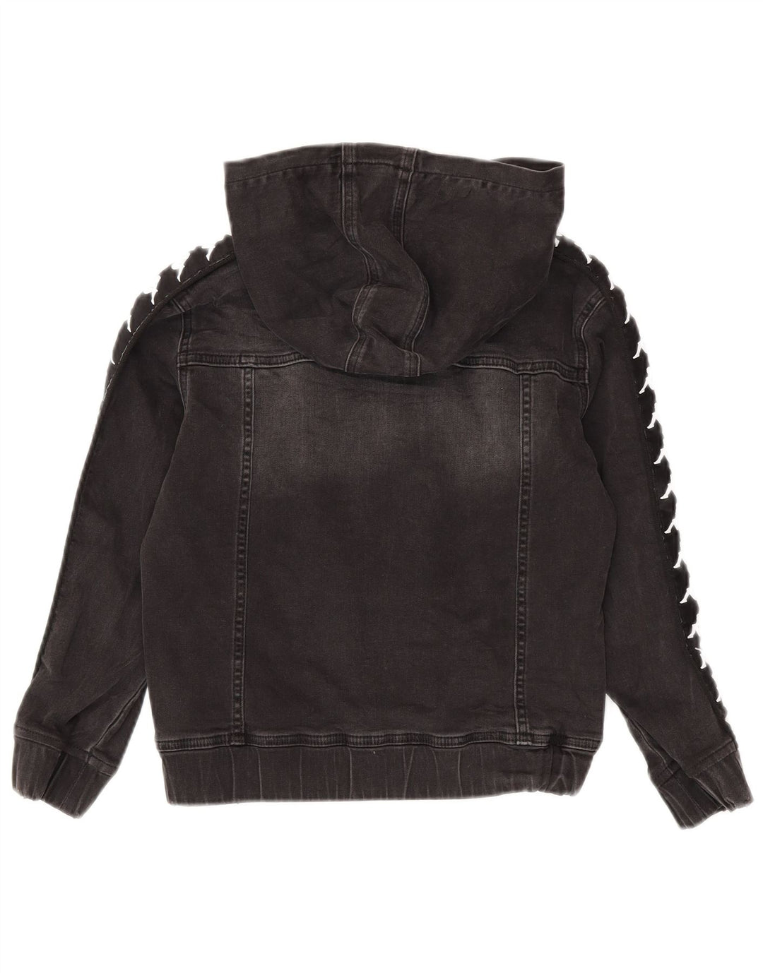 Kappa Boys Graphic Chaqueta Vaquera Con Capucha 7-8 Años Gris