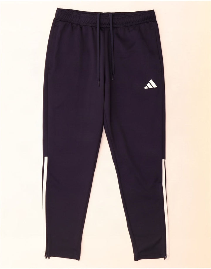 Adidas Hombre Aeroready Pantalones De Chándal Grande Azul Marino Poliéster