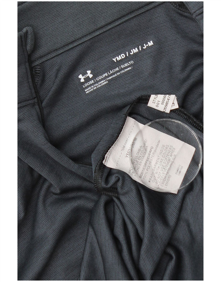 Under Armour Camiseta de chándal con estampado gráfico para niños 9-10 años Gris medio