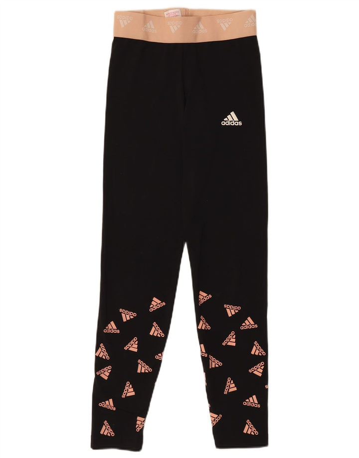 Adidas Leggings Aeroready Graphic Niñas 13-14 Años Negro Poliéster