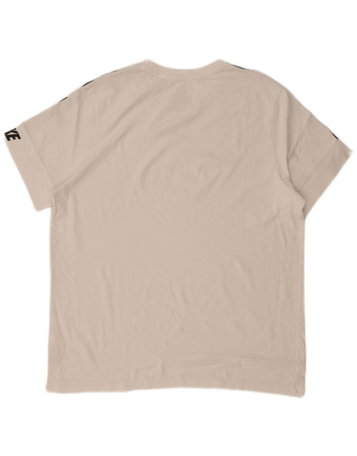 NIKE Camiseta gráfica de ajuste estándar para hombre XL Blanco