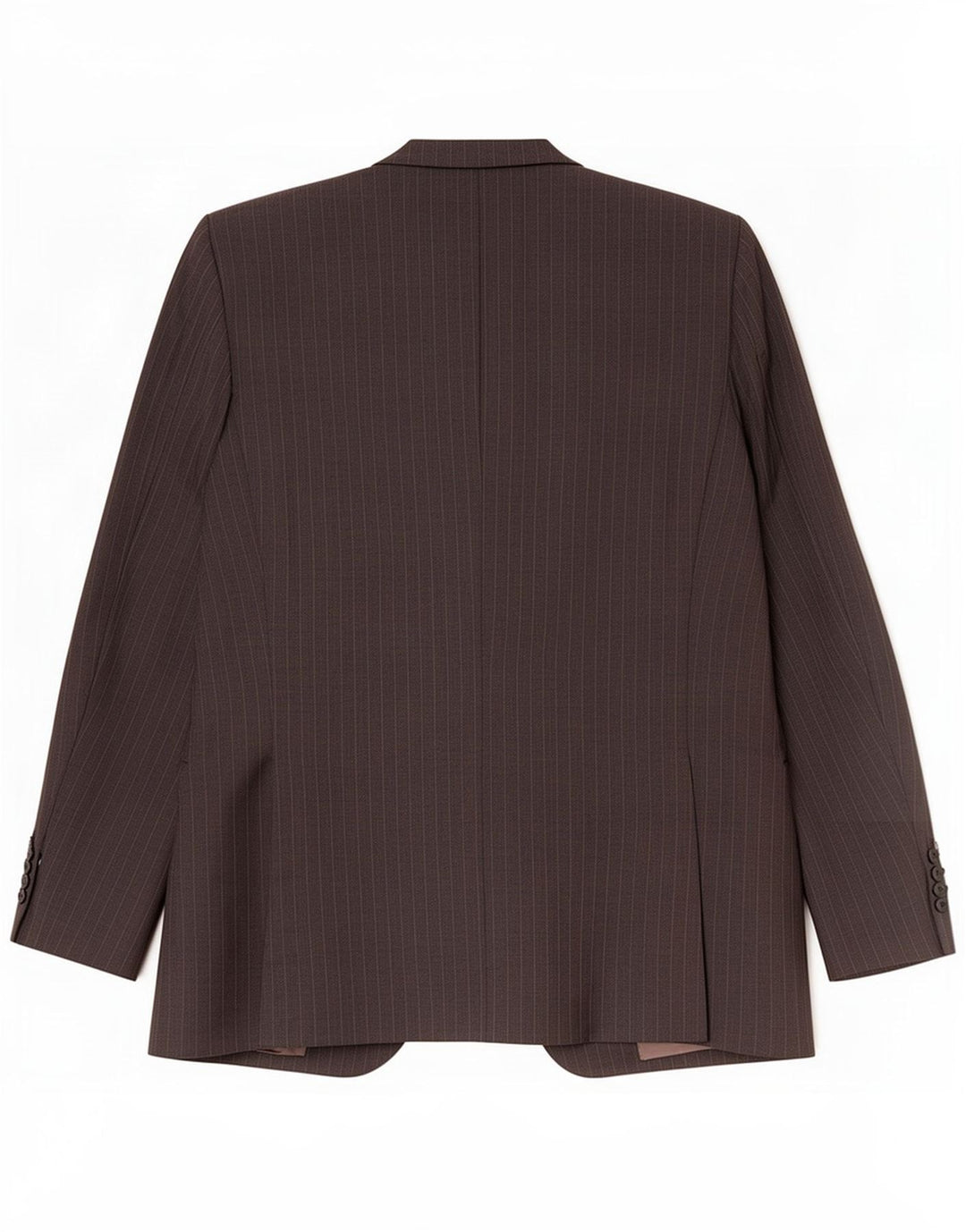 Chaqueta tipo blazer de 3 botones para hombre Trussardi IT 52 XL Lana virgen a rayas grises