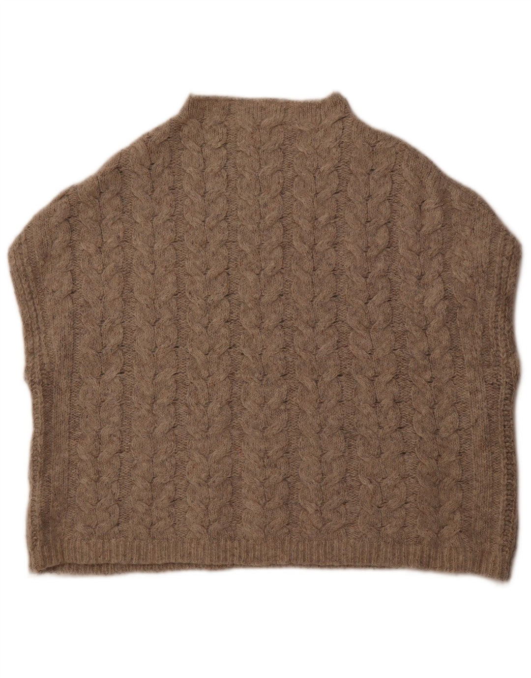 WHITE STUFF Camiseta sin mangas con cuello de tortuga extragrande para mujer UK 40 Gris grande