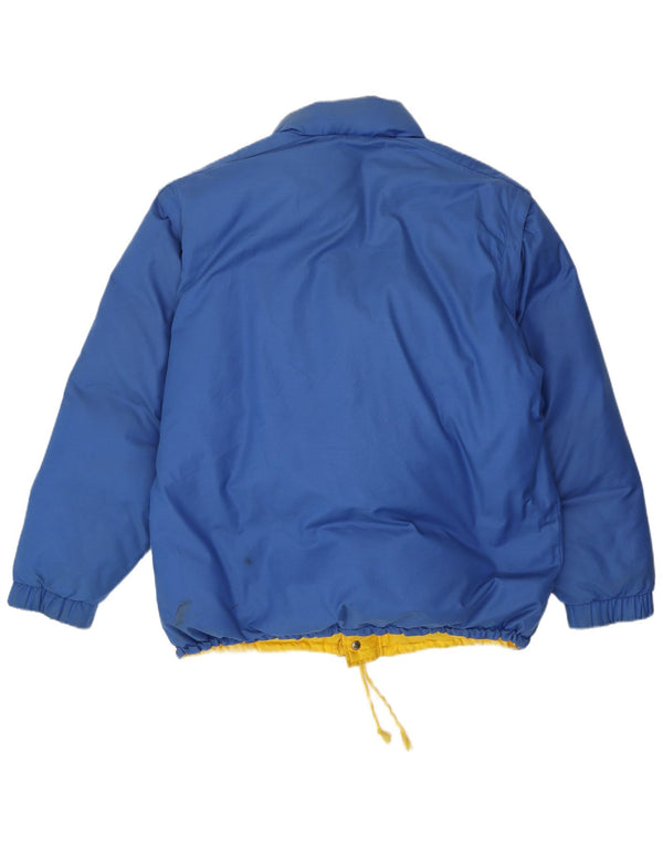 Ciesse Piumini Chaqueta acolchada con capucha para hombre UK 42 XL Azul Colorblock