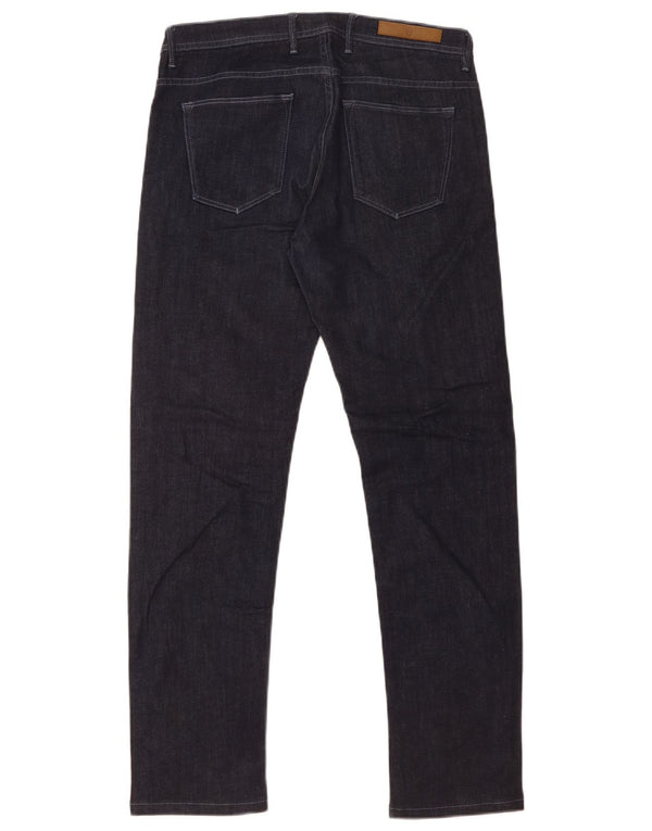 Massimo Dutti Vaqueros Slim Hombre EU 40 Medium W31 L30 Azul Marino