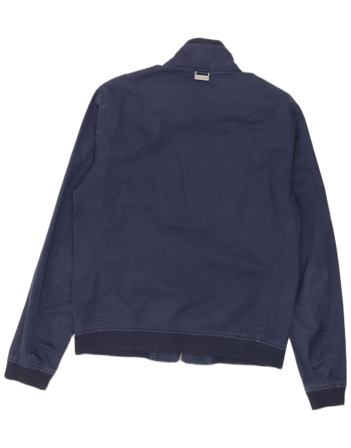 Michael Kors Chaqueta Bomber para Hombre UK 36 Small Azul Marino Viscosa