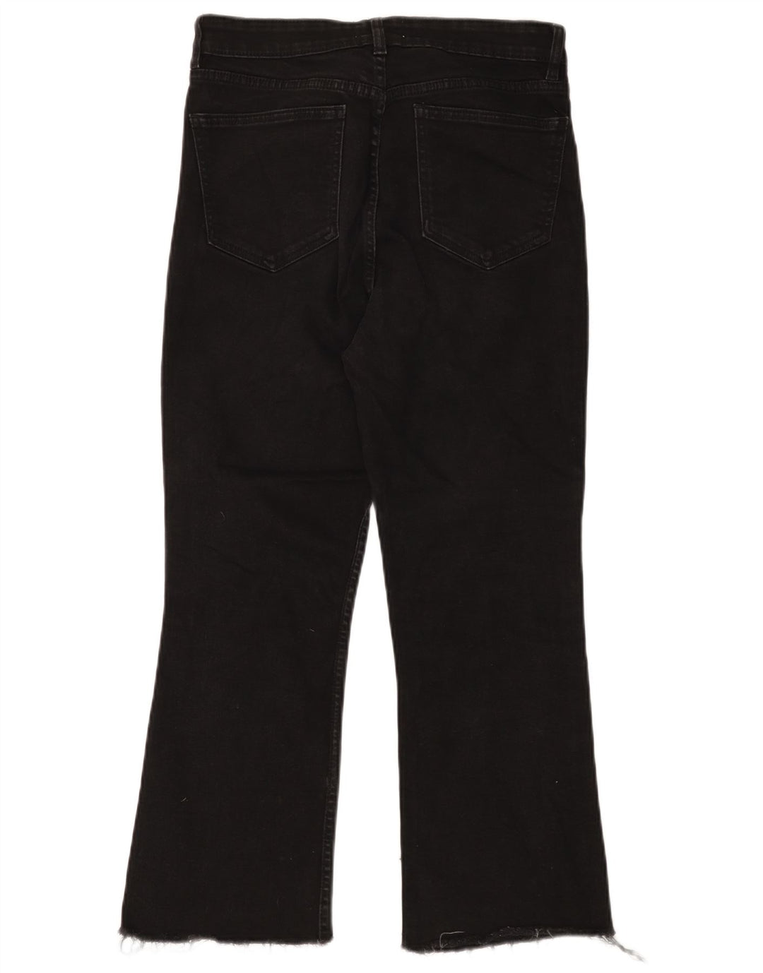 Zara Vaqueros Bootcut Mujer EU 44 XL W34 L25 Negro