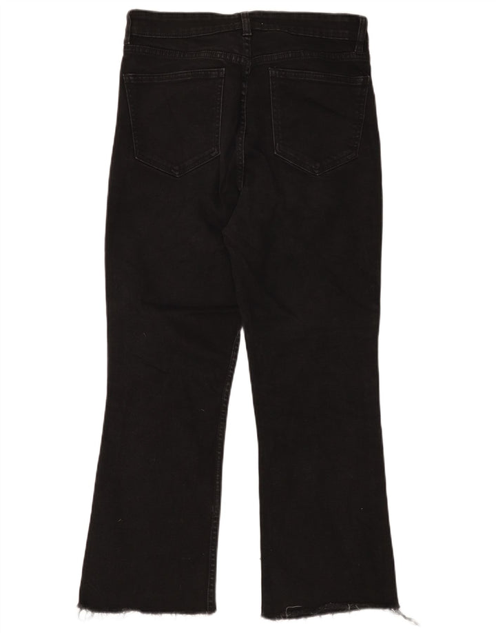 Zara Vaqueros Bootcut Mujer EU 44 XL W34 L25 Negro