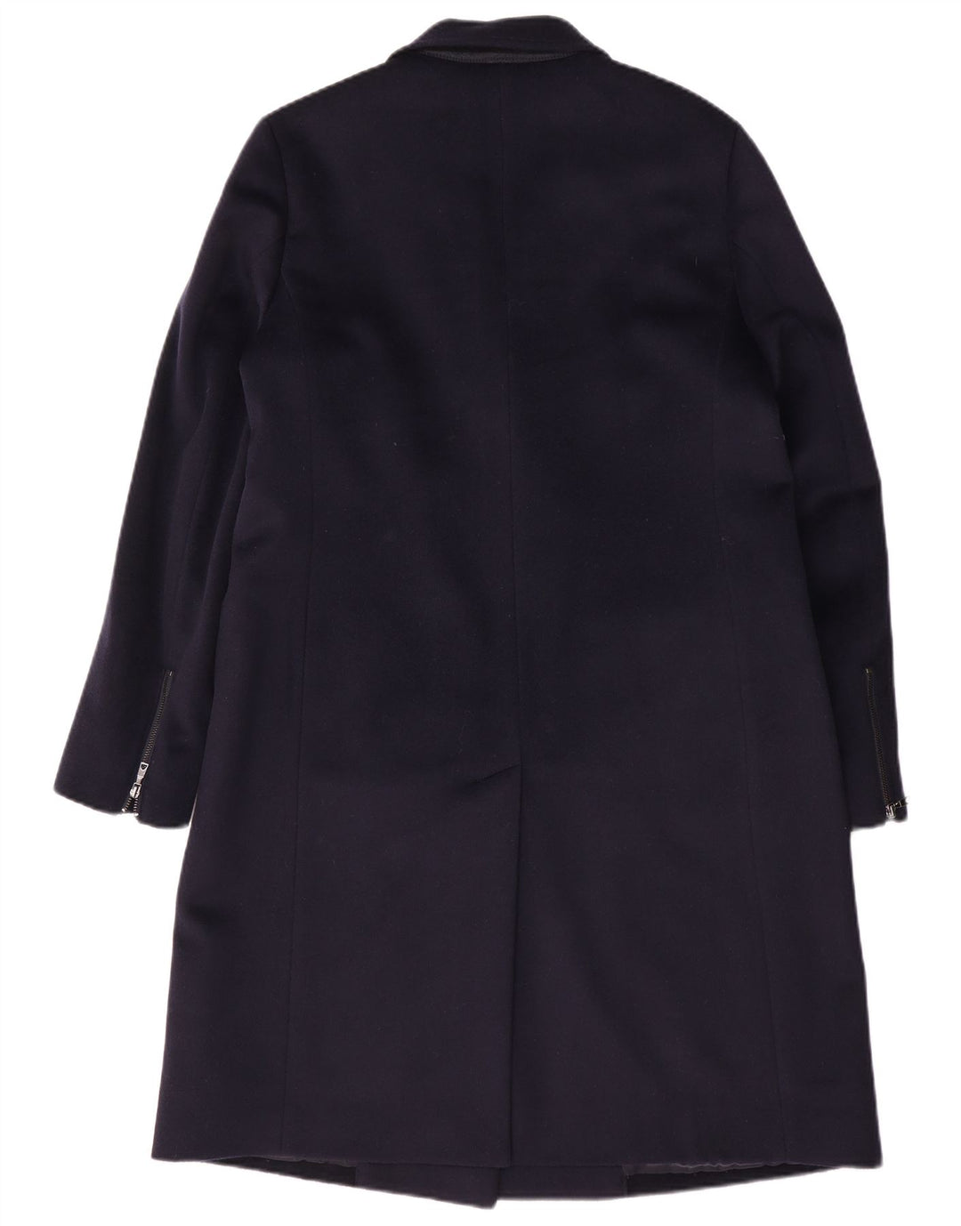 Jaeger Abrigo extragrande con doble botonadura para mujer UK 10 Small Lana azul marino